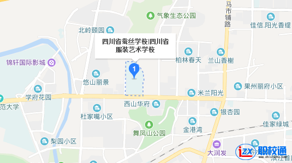 四川省服裝藝術(shù)學校地址及乘車路線