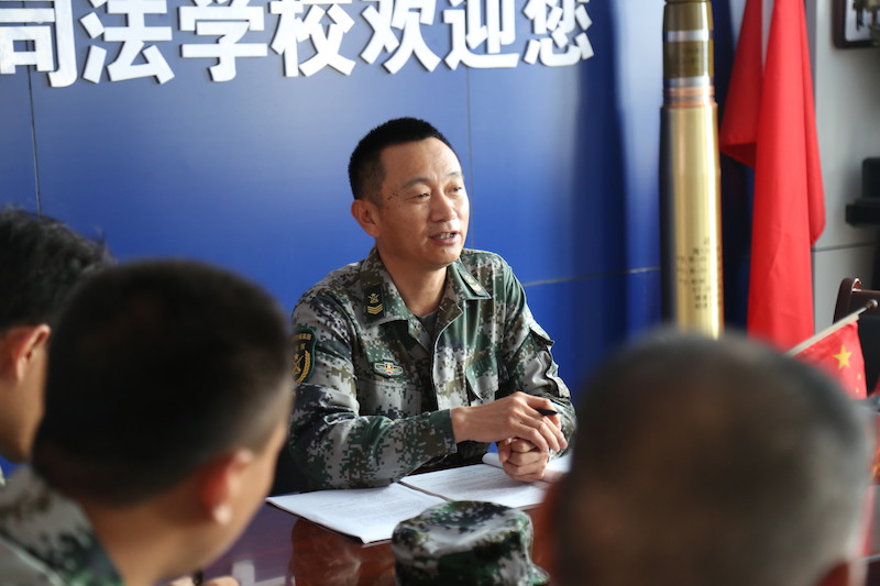 重視教官培訓 確保軍訓質量——山東東營金盾司法警官學校對部分在校教官進行培訓