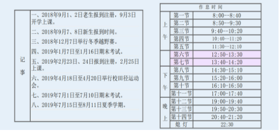 西南大學(xué)2020年校歷及寒假放假時間安排 什么時候放寒假  