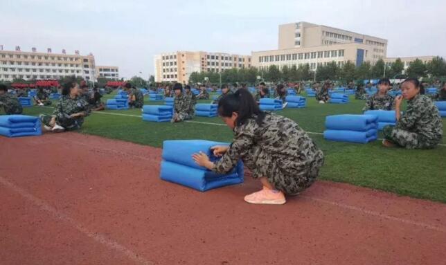 山東省陽(yáng)谷軍校職教中心各大校區(qū)軍訓(xùn)全部完美收官！