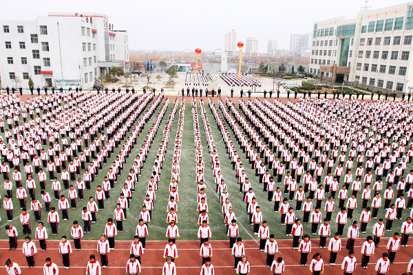 全市第三套中小學(xué)生廣播體操評比活動圓滿結(jié)束