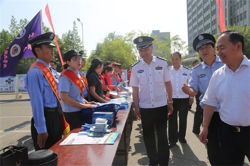 黃河奔流不息 禁毒一刻不止 山東東營金盾司法學(xué)校參加?xùn)|營國際禁毒日活動